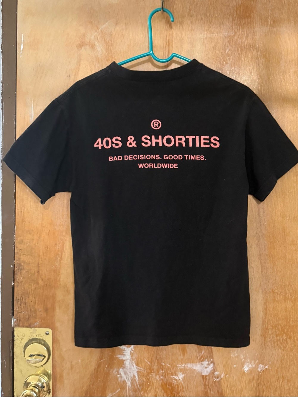 40s & Shorties Black T-Shirt